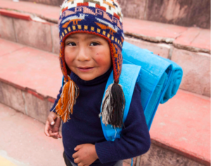 peru backpack ponchos